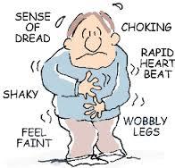 Bivirkninger ved den kropslige angstreaktion (angstsymptomer) Hjertebanken, smerter/trykken for brystet, kraftig puls.