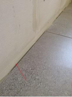 03 ApS 0:4 - Vådrumssikring er udført på hele gulvet i begge badeværelser.