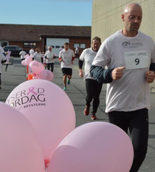 AKTIVITETER OG EVENTS FOR ERHVERV Som erhvervsvirksomhed kan du også være med til at fundraise til brystkræftsagen og dermed være med