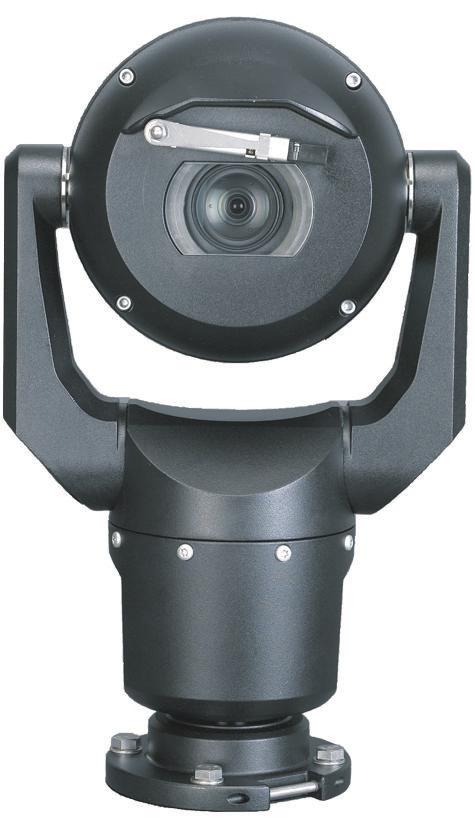 Systemoversigt Funktioner Robust design til ekstreme anvendelser Kameraet er designet til overvågningsopgaver, som almindelige PTZ-domes eller traditionelle