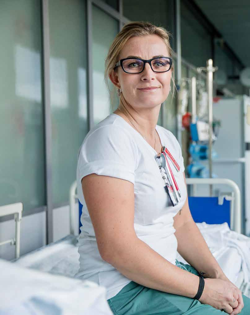 TEMA Organdonation Altid klar til at rykke ud Lisa Lykke Jensen og Heidi Klæbel er udrykningssygeplejersker.