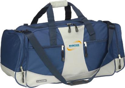 98 TopStars Stor rejse-/sportstaske i 600 D polyester med aftagelig/justerbar skulderrem, robust indlæg i bunden