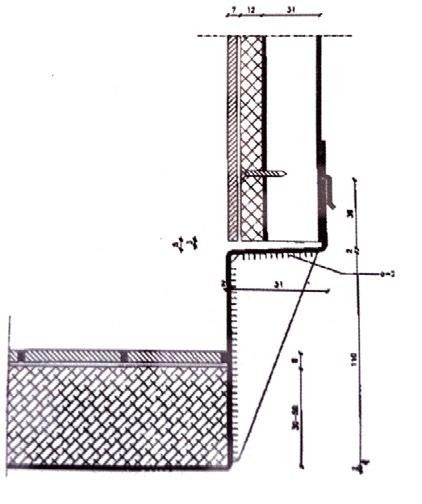 Lette baderum, stålmembran i gulv og vægge (Nr. 4) Løsningen består af en rustfri stålmembran til vådrumsgulve (1. generation til gulve), som er beskrevet under i afsnit Lette baderum, stålmembran 1.