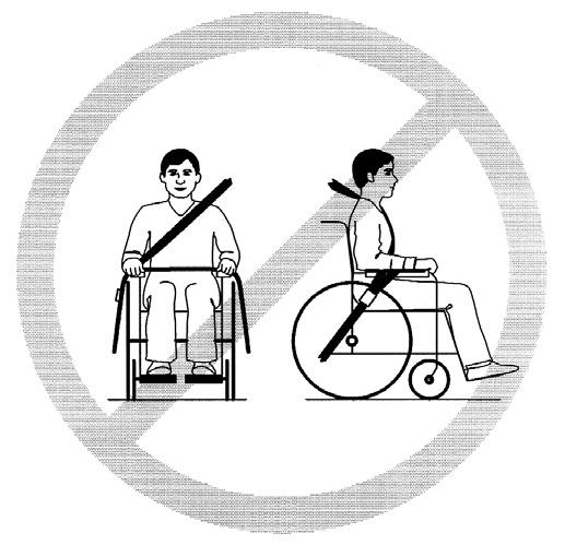 TRNSPORT I MOTORØRETØJ 1/2 Ved transport af børn i motorkøretøjer, er Panther kørestolen godkendt som autosæde, når denne vender med kørselsretningen.