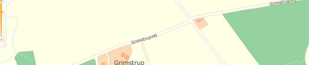Oversigtskort 2. Projektområdet ved Grimstrup Bæk 3. Nuværende forhold 3.1 Grimstrup Bæk Grimstrup Bæk er et mindre privat vandløb beliggende ved Grimstrup syd for Vildbjerg.