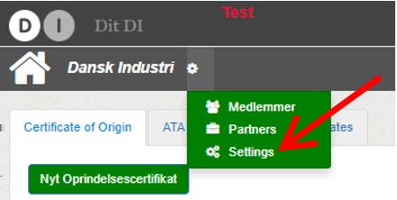 Adresser søgning Løsningen er integreret med Dansk Industris medlemsdatabase. Det betyder, at de adresser, der er registeret under din virksomhed hos Dansk Industri, hentes og opdateres automatisk.