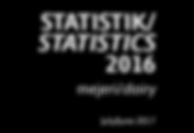 STATISTICS 2016