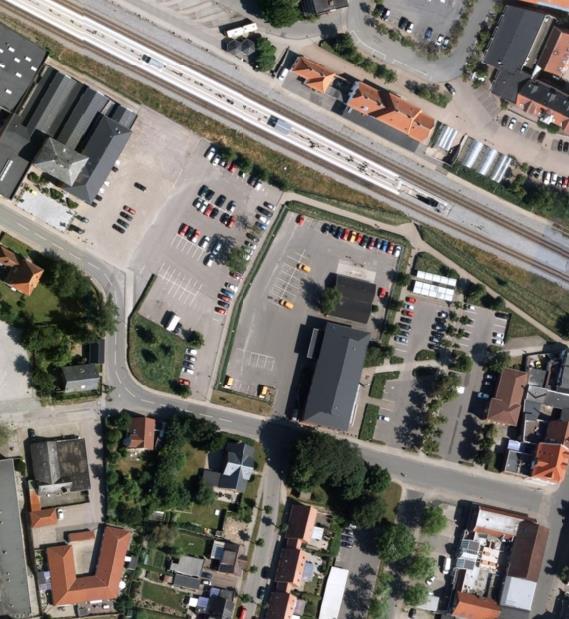 Parkeringspladser: Jyllandsgade/Vestergade Langtidsparkering 86 p-pladser Under byggeri: Erstatningspladser - midlertidige Område ved Grønvangs Allé (+40) Areal ved