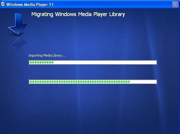 6 Marker afkrydsningsfelterne for at vælge den filtype, som Windows Media