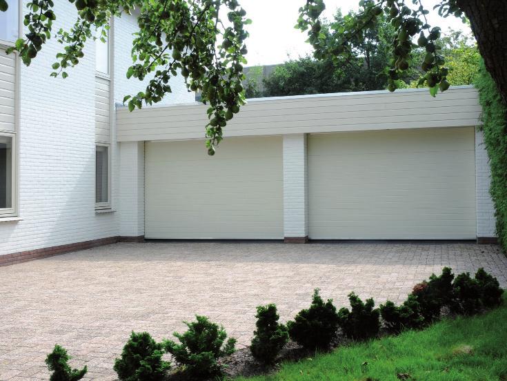 HIGH-LINE STUCCO (HLS) High-Line elegant charme For mange mennesker, giver High-Line garageport den perfekte kombination af holdbarhed, funktionalitet og charme.