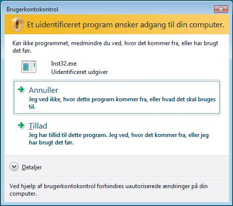 Hvis du får vist skærmbilledet med modelnavnet, skal du vælge din maskine. Hvis du får vist sprogskærmbilledet, skal du klikke på dit sprog. Den medfølgende cd-rom indeholder ScanSoft PaperPort 11SE.