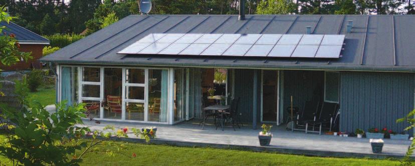 Sommerhus i Ebeltoft med solcelleanlæg fra Zeteco Energy Hvis man over et år producerer mere end man forbruger, afregnes overproduktion med 60 øre pr.