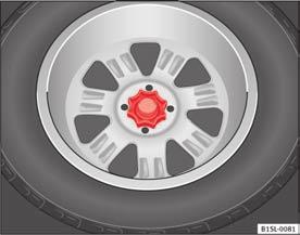 Pleje og vedligeholdelse af bilen 207 Kørestil Ubalance i hjulene Undervognsindstillingerne Reservehjul eller nødhjul* Kørestil: Sliddet på dækkene øges ved hurtig kørsel gennem sving, kraftige