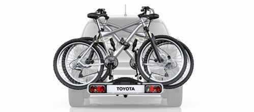 Bicycle holders Cykelholder til montering bagpå Sikker cykeltransport med nem pålæsning og aflæsning.