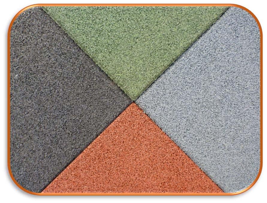 Gummifliser og hulmåtter Rubber tiles and grassmats Safefloor ApS