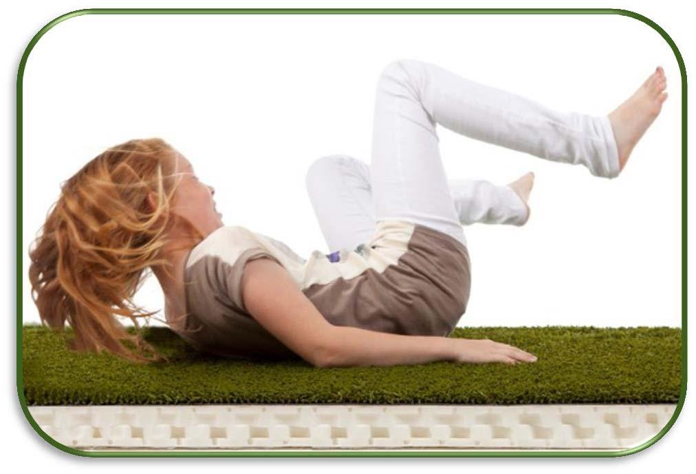 Kunstgræs - Artificial grass Stødabsorberende underlag - Shock pads Safefloor ApS