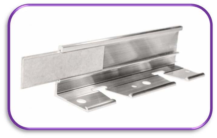 Alumax kantprofil - Aluminium edge system 4085 Alukantprofil L2500 x H50mm Varenr.: 4085 Farve: alu Størrelse: 2500 x 50 mm Pakning: 1 stk.