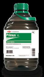 Primus XL kan også med fordel anvendes i vårsæd, hvor den vil være en særdeles effektiv blandingspartner til andre ukrudtsmidler.