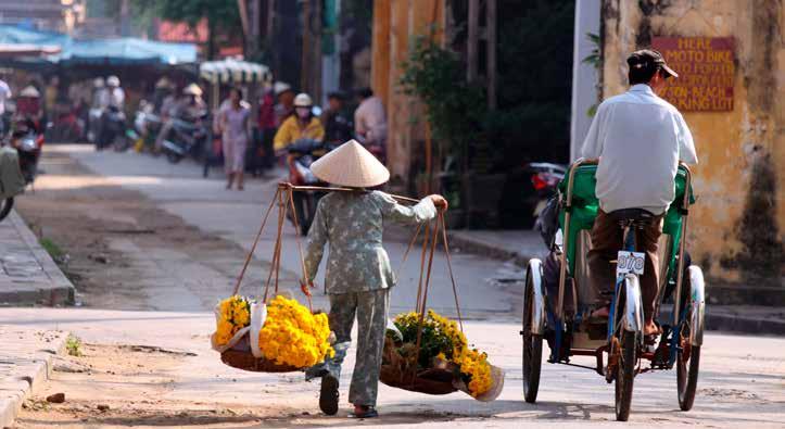 Er vejret i øvrigt til det, og vil man gerne have en dukkert eller slikke sol, er der mulighed for at tage en taxa de 6-7 kilometer til stranden, som i øvrigt er noget af den bedste strand i Vietnam.