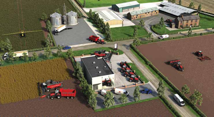 AGCO Fuse Technologies: Sammenhængende landbrug fra Massey Ferguson 33 FRA MASSEY FERGUSON Afgrødepleje og næringsstoftilførsel Høstning Mobil Korntørring, overvågning og kontrol Støtte til
