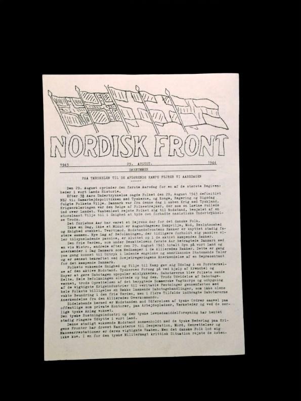 Efter besættelsen var der stadig et par aviser, som blev udsendt. Avisen Information startede som et illegalt blad.