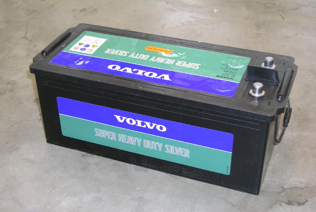 Vedligeholdelsesfrie batterier Vedligeholdelsesfrie batterier fås med forskellige kapaciteter, så de kan opfylde lastvognens energiforbrug.