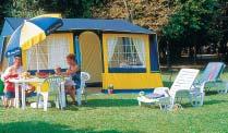 Vi taler her om høj standard af mobilhomes og telte for den lidt mere kræsne campinggæst.
