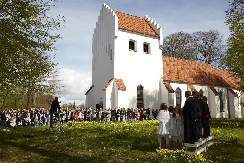 Konfirmand i Mølholm kirke