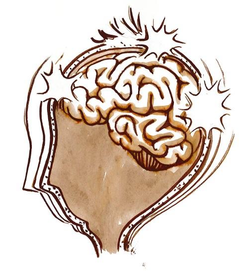 Hvad er en hjernerystelse? Hjernerystelse kan opstå efter et kraftigt slag mod hovedet, hvor man eventuelt kortvarigt mister bevidstheden eller bliver utilpas, forvirret eller desorienteret.
