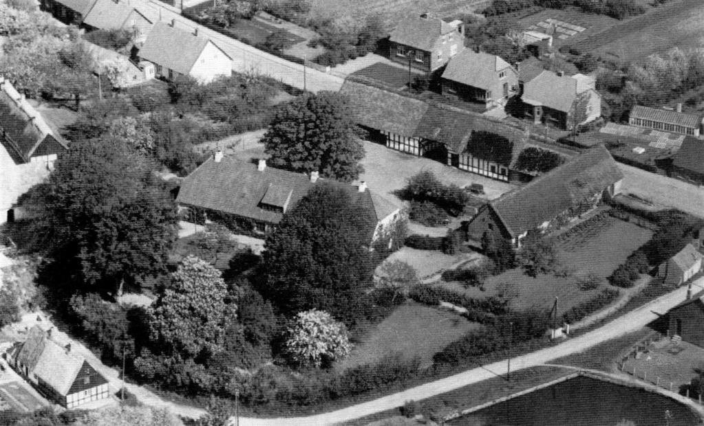 Præstegården med omgivelser 1947. Chr.