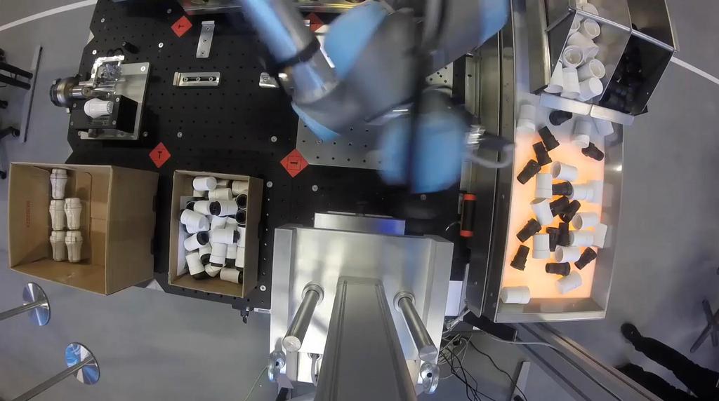 Modulære kollaborative robotter Samarbejder med operatøren Forbedret ergonomi Meget