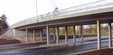 4 Løsninger til broer Overfladebehandling Ubeskyttet beton er sårbar overfor indtrængning af vand, CO 2 og klorider, som kan forårsage store strukturelle skader.