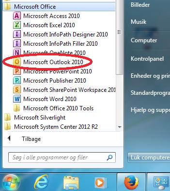 4. Opsætning af Outlook Aktivering af brugerkonto i uni.au.dk - windows - 2.