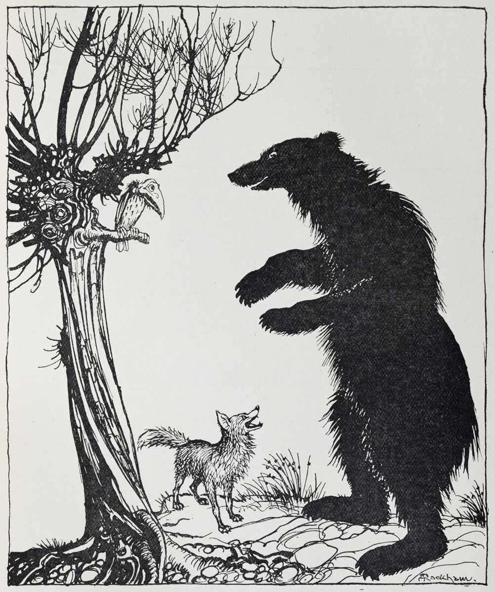 Ina og hendes Bjørn af Asbjørn Olsen og Mads Egedal Kirchhoff I skal sammen skabe en uforudsigelig historie om pigen Ina og hendes ven Bjørnen, som er langt ude i den mørke skov og prøver på at komme