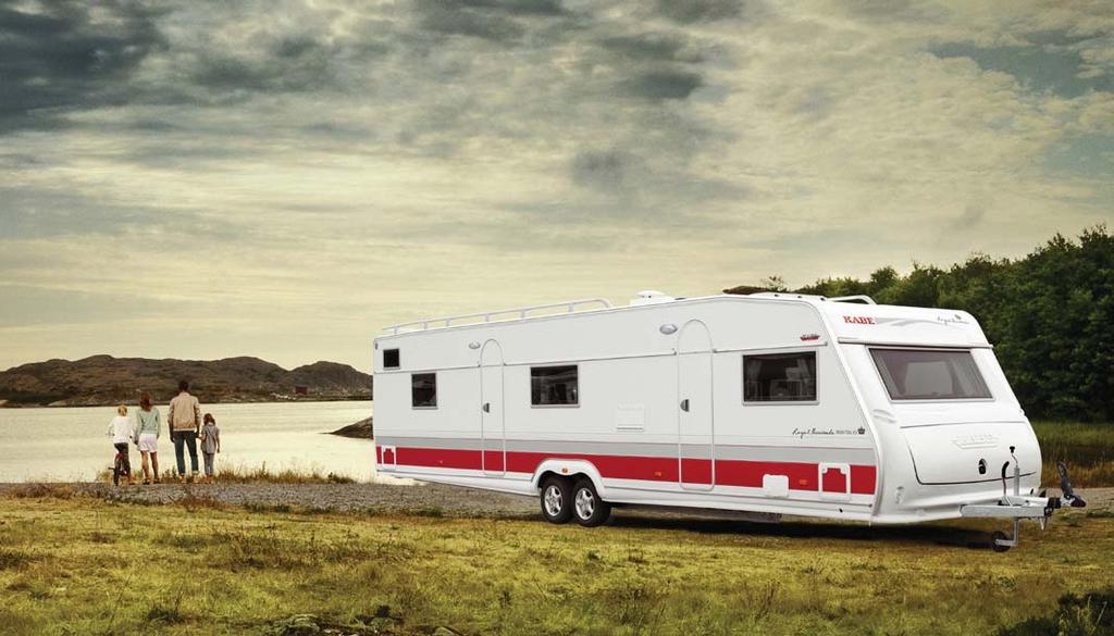 I vores serie Royal Hacienda har vi samlet vores større vogne, som kombinerer villavognens fordele med campingvognens mobilitet.