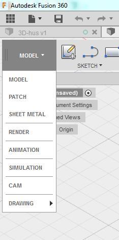 Autodesk Fusion 360 Feature based modeler Extrude,