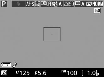 A Visningsindstillinger for Live View/optagelse af video Tryk på knappen R for at bladre igennem visningsindstillingerne som vist nedenfor.