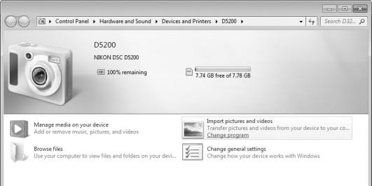 Anvendelse af ViewNX 2 Kopiering af billeder over på computer Før du fortsætter, skal du sørge for at have installeret softwaren på den medfølgende ViewNX 2-CD (0 132).