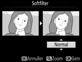 mindre blåt. Du kan få vist et eksempel på effekten på skærmen som vist til højre. Opretter en kopi med varme tonefiltereffekter, hvilket giver kopien et "varmt" rødt skær.