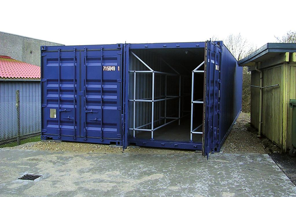 IJ-Container er specialister i containere til alle formål Vi har gjort det til vort speciale at levere containere til alle formål udover det sædvanlige.