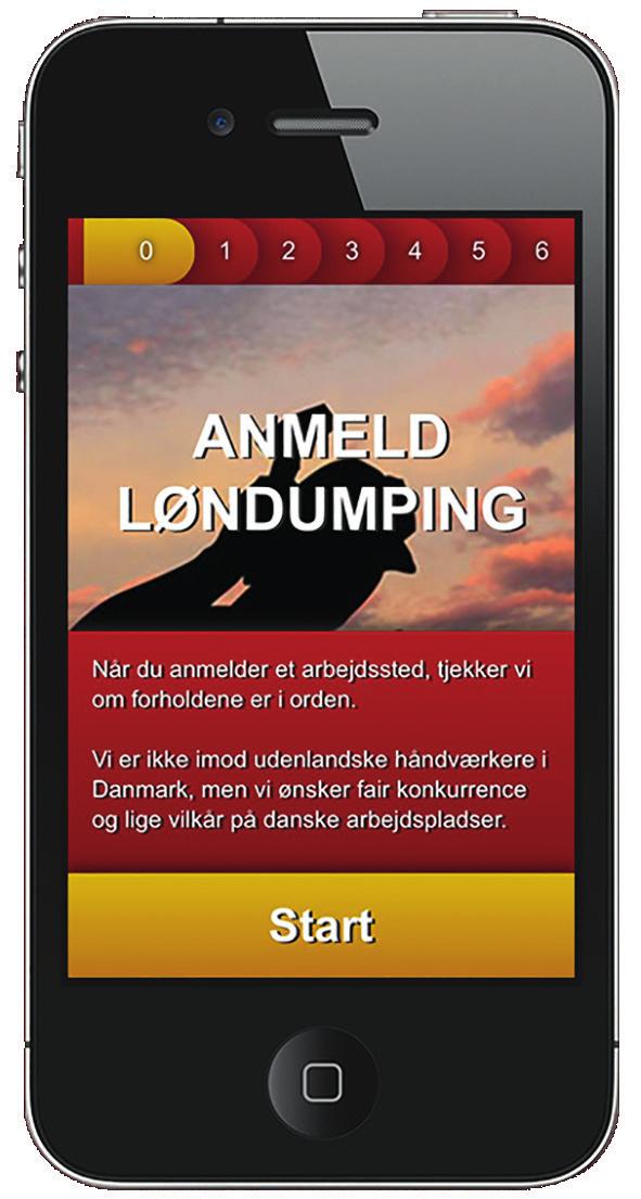 Med denne app kan du hjælpe med at sikre at løn- og arbejdsvilkår er i orden, når udenlandske arbejdere udfører opgaver i Danmark. Når du anmelder et arbejdssted, tjekker vi om forholdene er i orden.