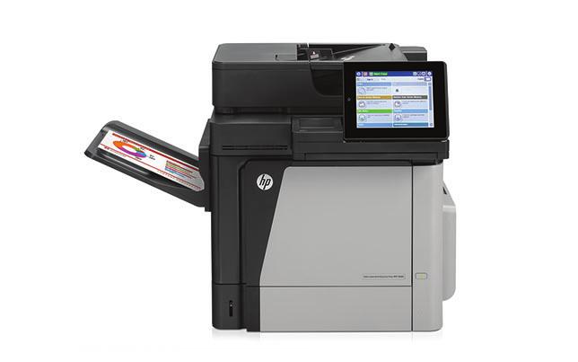 2 HP Color LaserJet Enterprise M680dn-multifunktionsprinter HP Color LaserJet Enterprise M680f-multifunktionsprinter Få arbejdet klaret hurtigere.