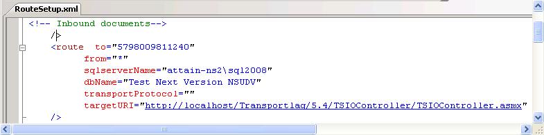 o dbname: Her tastes navnet på Navision databasen. o transportprotocol: Der skal ikke tastes noget i dette element.
