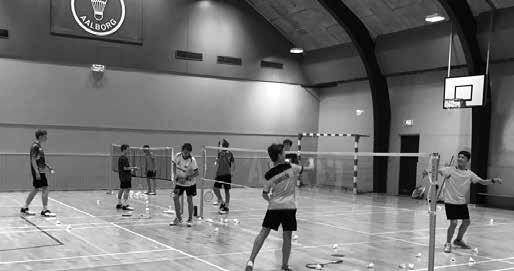 Badmintonklubben Triton Aalborg Indfarvede baner samt forbedring af cafeteria Projekt nummer 1.