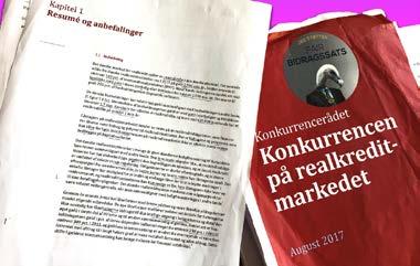 Side 1 Foreningen FAIR BIDRAGSSATS' kommentarer og prioritering af Konkurrencerådets anbefalinger i rapporten om Konkurrencen på Realkreditmarkedet i Danmark, udgivet 18.