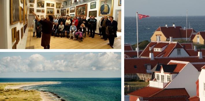 Nyd en dag i smukke Skagen; kunst, store isvafler og dejlige strande venter. Skagens Museum (0.