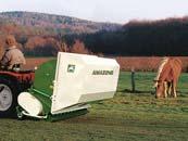 Multifunktionsmaskine Græshopper Maskinerne til montering på traktor kan anvendes hele