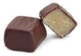 LAKRIDS/ LICORICE Firkantet stykke støbt af mælkechokolade fra Java på 35,8%. Heri ganache lavet af piskefløde, mælkechokolade samt intens lakridssirup.