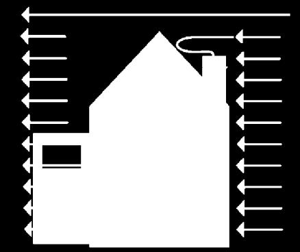 7 FYRRUMMETS INDRETNING: Størrelsen af skorstenens åbning skal passe til den mængde røggas skorstenen skal lede væk.