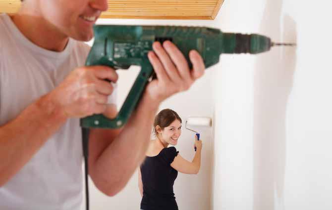 Side 27 Vedligeholdelse Beboeren sørger for boligens indvendige vedligeholdelse med maling, tapetsering og gulvbehandling. Beboeren afholder alle udgifter i forbindelse med denne vedligeholdelse.
